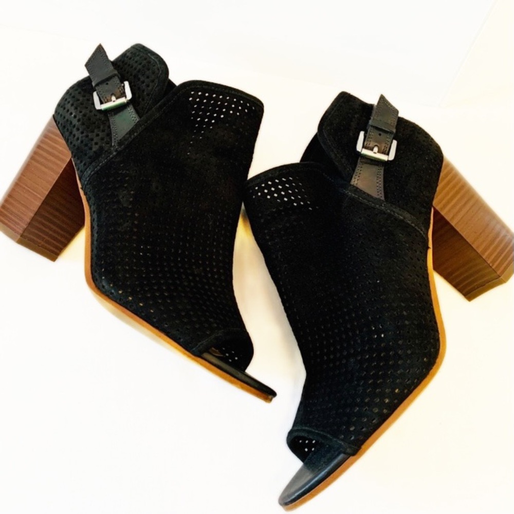 Sam Edelman Easton Open Toe Ankle Booties - Picture 5 of 13